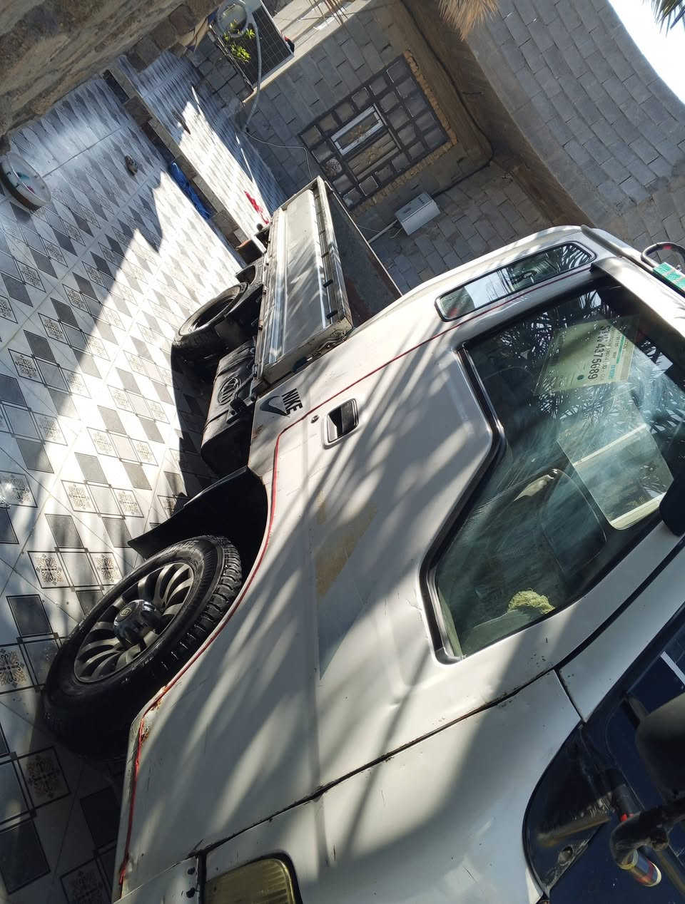 السلام عليكم كيه فونتيره للبيع رقم بغداد موديل 2000 مكينه خيط تبخير كير اكسل شاصي مكفوله كفاله عامه السعر 60 وبيهه مجال مكان السياره الرمادي جزيره الخالديه رقم التلفون ***********
