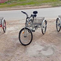 دراجة ثلاثية • عجل ٢٤بوصة • تحمل ١٥٠كغ