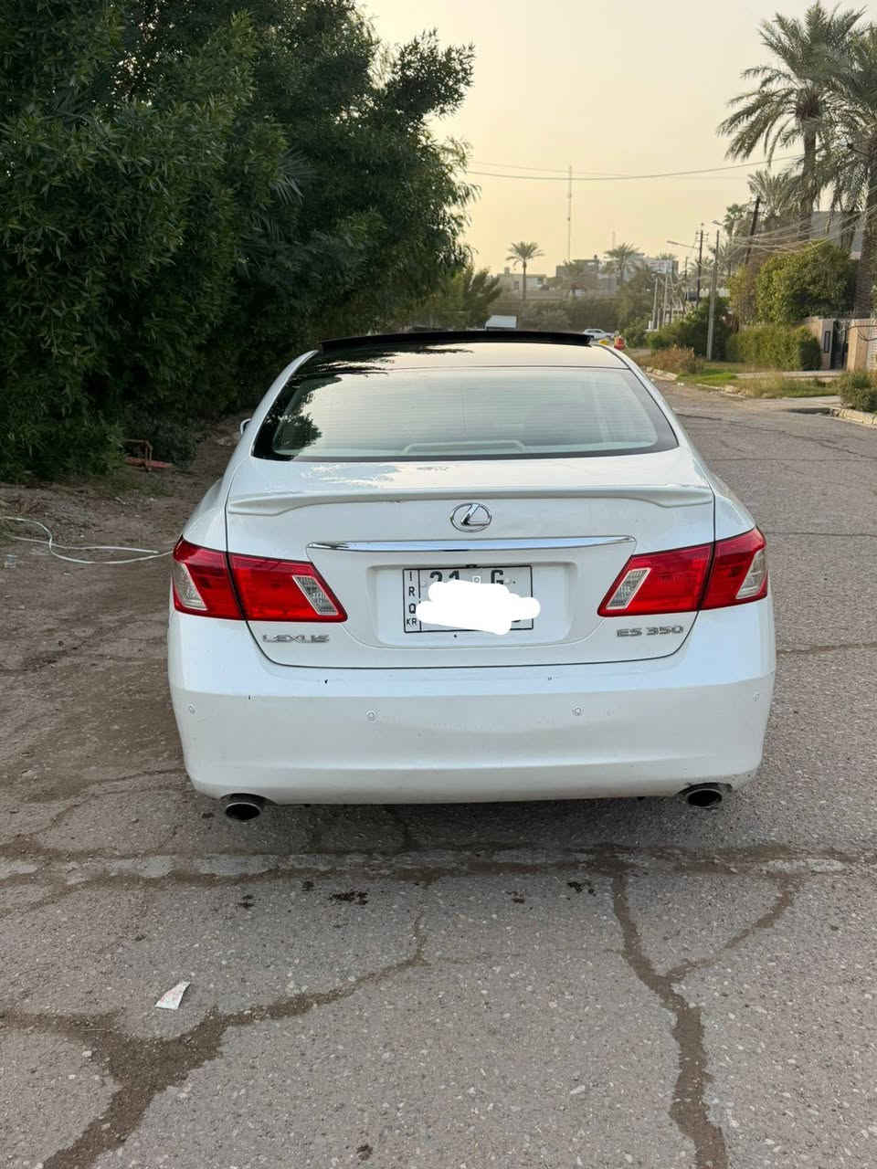 السلام عليكم
لكزز es350 ٢٠١١ كفاله من الكص والضربة السيارة جاهزة متومه سليمانيه بدون سنوية للبيع مكانها بغداد للتواصل 
***********
