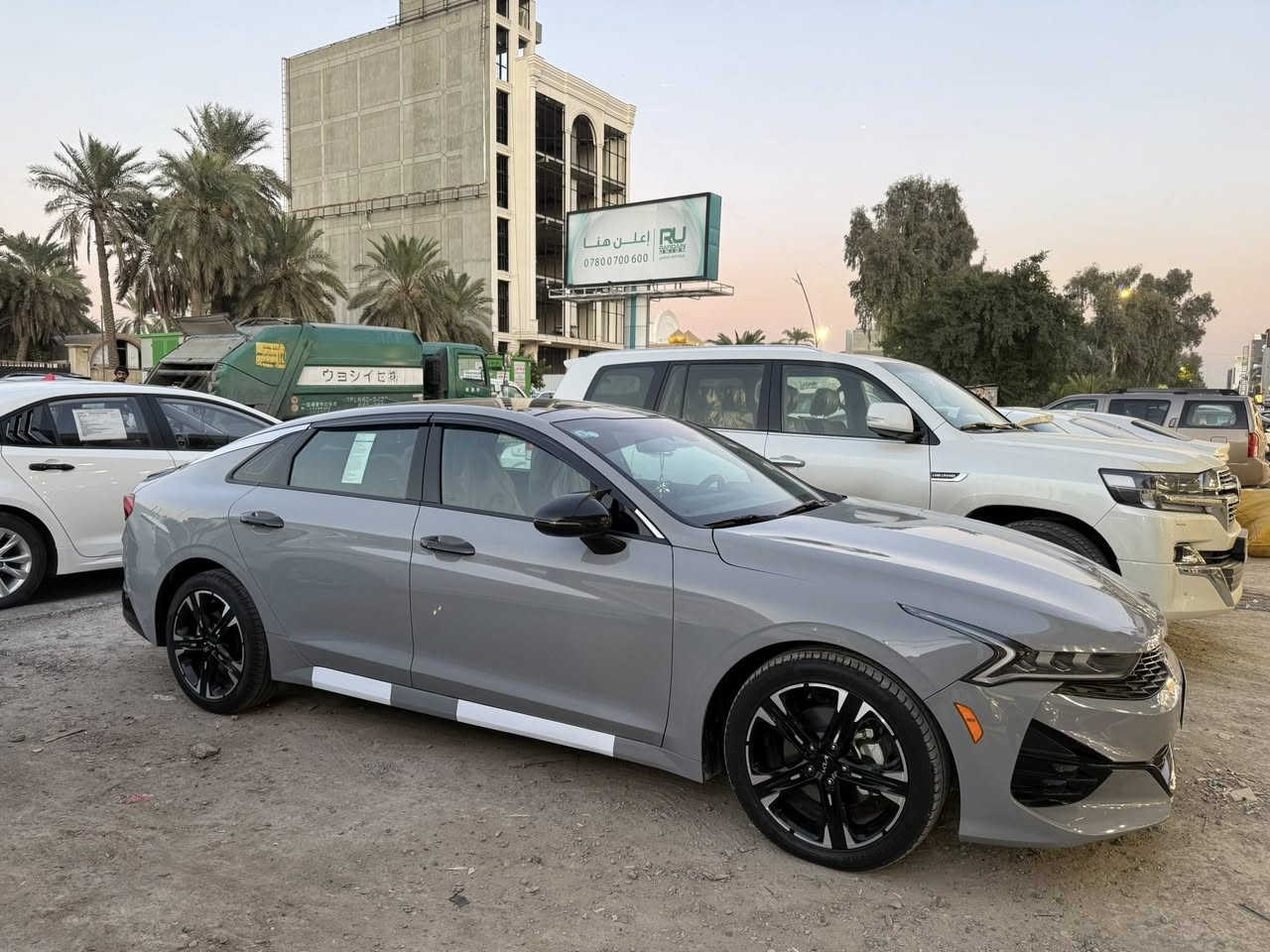 Kia K5 Gt-line
‎كي فايف جيتي لاين 2024

‎للبيع لون اسمنتي السعر  220 ورقه. بيها مجال  بسيط  

‎المحرك 1.6 تيربو  🚀

‎وارد امريكي 

‎الضرر : مبدل بنيد فقط قطره مال صبغ مابيه سياره بنيد مبدله نفس الونن

‎ ماشيه18  ميل

‎مواصفات1/1 
 

‎تشغيل عن بعد

‎رادارات امامية وخلفية وجانبية 

‎نقطة عمياء

‎قيادة ذاتية :::::::::::

‎دخول ذكي

‎كروس مثبت سرعة 

‎شاشة كبيرة 

‎شحن لاسلكي 

‎هند بريك كهربائي 

‎بصمة 

‎اشاير بلمري 

‎كامرة دواره

‎4 انضمة قيادة 

‎اوتو هولد

‎ترحيب بل اليدات

‎كشنات كهرباء

‎داخل جلد احمر 🛑🛑

‎ملاحضه // سياره رقم بغداد بااسمي تحويل ثاني يوم 

‎مكان سياره منصور 💞

***********
