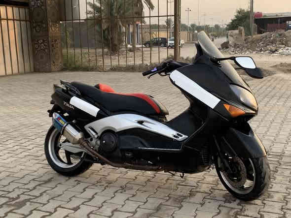 TMAX 2008 
مكفوله الدراجه تجي تفحص وتقتنع وتاخذ مكاني بابل  تواصل فيس + رقم *********** السعر 2350 وبيها مجال حك الجيه ✨🪬🤍

