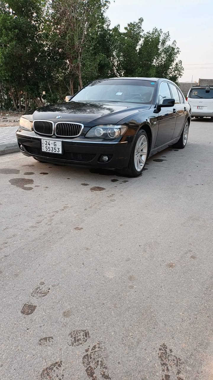 ﷽
BMW 745i 2002
بي ام دبليو  أسود ملكي محدث كامل 2008 نفس اللون بدون صبغ وارد يابان 
المكان🌆: محافظة واسط الكوت مركز المدينة               السعر💵:110$
تليفون📲:*********** /واتساب أو اتصال 
----------------------------------------
▫️محرك ثمانيه سلندر 
🔹گير و محرك بشرط 
🔹بدون صوت و صرف و خلل بشرط فحص
تبريد ثلج منضومة جديدة 
كفاله من الصبغ والضربة ماعدا طخه بالهلال الجاملغ الخلفي الأيمن... 
مواصفات
{{ بصمة - سلايت - 4 أبواب شفط _ صندوق شفط دكمه كهرباء_داخل اسود - خمس پردات  - تليفون - ماوس - كشنات جلد - كشن تدفئه - كشنات كهرباء - كشن و ستيرن خزن - سيدي جنجر - تبريد مركزي   - نظام الصوت لوجك 7- بريك اوتو بصمة - دبلات كهرباء _مراي شفط
5 ويل كب _تخم تاير 
-----------------------------------------
رقم السيارة دهوك مميز بأسمي
سنوية لحد 2029
-----------------------------------------
