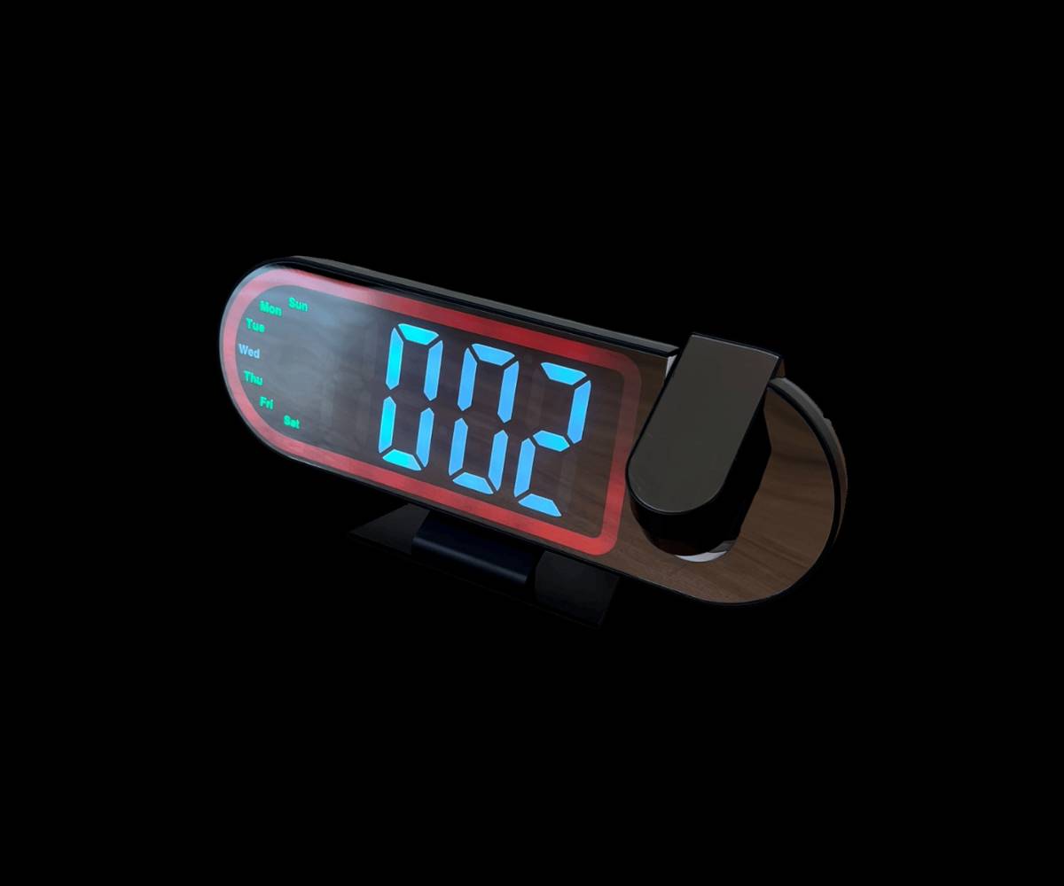 ساعة مو بس تشوفك الوقت… تعرضه على الجدار! ⏰✨

شاشة LED واضحة + بروجكتر ليزر يعرّض الوقت على السقف

إضاءة محيطية تغيّر شكل الغرفة بالكامل

منبه + غفوة + عرض حرارة وتاريخ

تصميم أنيق بلمسة خشبية

مناسبة لغرفة النوم أو المكتب

راحة وأناقة بتفاصيل ذكية 👌