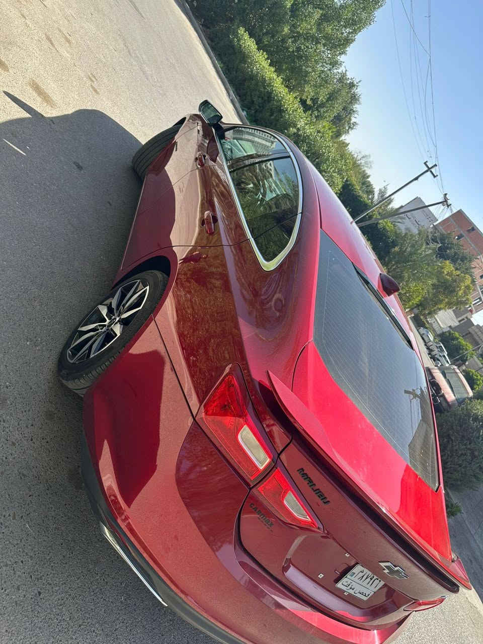 السلام عليكم
للبيع للبيع
ماليبو 23 RS (رياضي) لون احمر محرك 1500 تيربو ماشيه58 الف كيلو بيها اير باك
الضرر تبديل جاملغ ومصبوغ والجاملغ الأيمن الخلفي مصبوغ والباب الأيمن بصف السايق مصبوغ محرك كير بلادي وسليم السياره مرقمه وكامله باسمي هزه جديده
نص فول مواصفات تشغيل عن بعد-تحديد مسار-إطفاء ذاتي-مانع انزلاق-كشنات كهرباء-رادار امامي-تحكم بالمري
السعر145
العنوان بغداد الكرخ السيديه
***********
