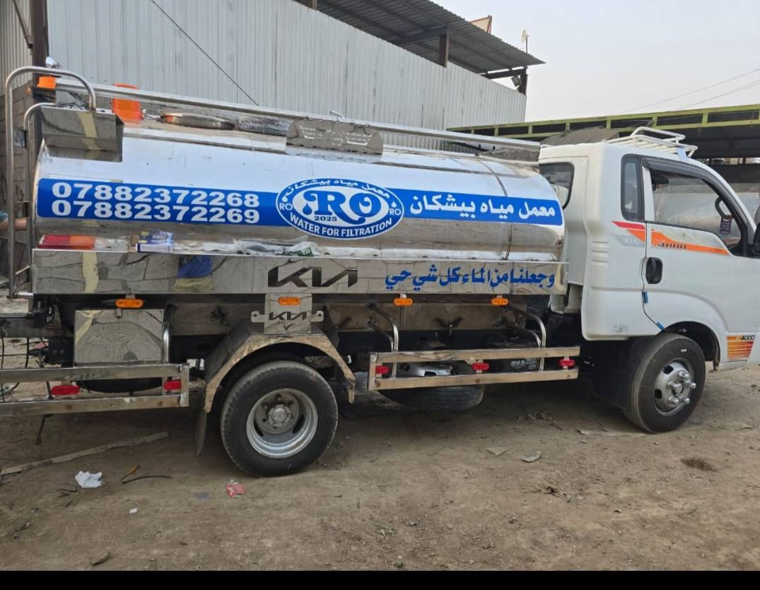 معمل حداده حجي حسن نعمل كافت التانكيات ال سل ستيل ال قذائي 304 ضمان من صده ويوجد لدينه تانكيات جاهزه عنوان بغداد جرف نداف ***********
