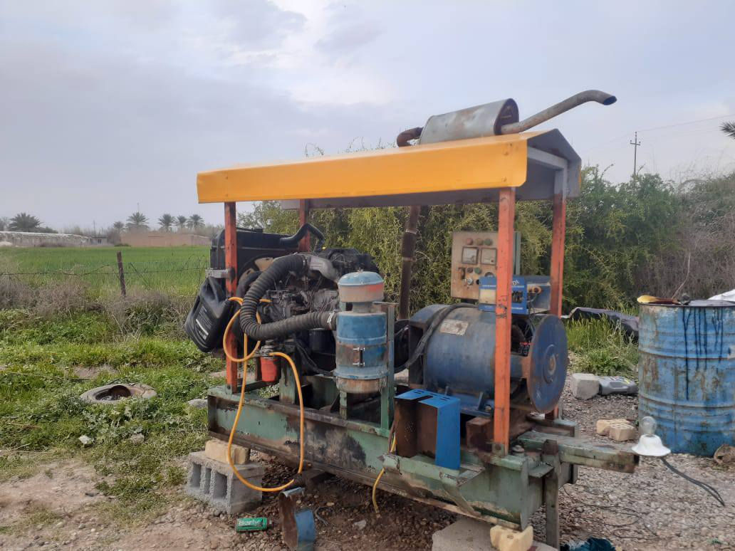 للبيع
مولد كيا 2700
توليد 30 كيفي 3 فيز 
محرك مكفول من البخار وتنقيص 
سعر 14 ورقه 
مكاني قضاء الطارميه تقاطع المشاهده 
***********
