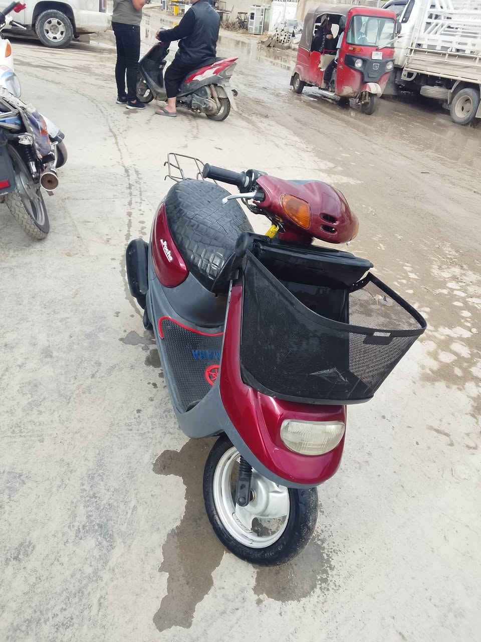 السلام عليكم دراجه ام السله دراجه مقفوله من محرك وكهربائيات دراجه كفاله ***********
