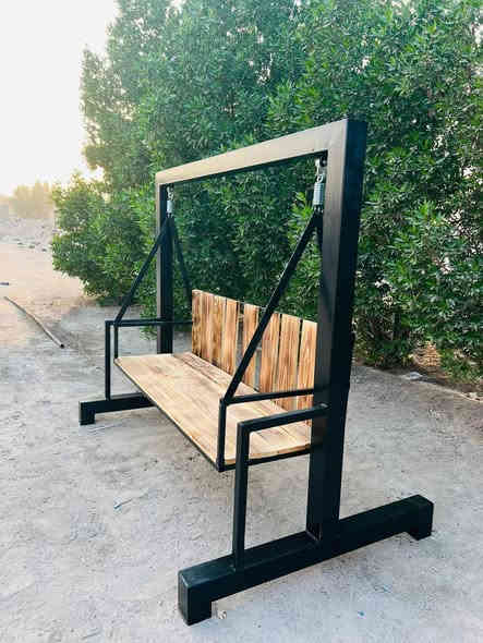 مرجوحة للبيع حديد ثقيل طولها 190cm العرض 200cm تحمل 4 نفرات سعرها 225الف مكاني البصرة الزبير رقمي *********** متوفر اتصال خط وواتساب
