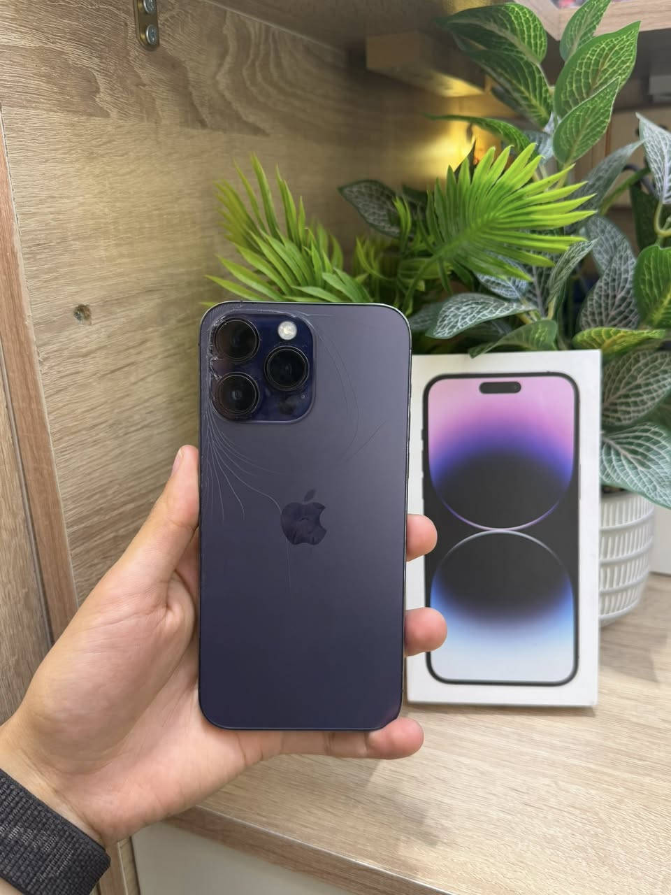 ❤️ايفون 14 برو ماكس بنفسجي❤️
🔥🔥السعر: 590 الف دينار فقط🔥🔥

ذاكرة 128
بطارية 76‎%‎
نضافة عالية
شاشة 3 خيارات
فيس ايدي شغال
اي خلل مابي جهاز
مامبدل بي قطعه
فقط ضهر مكسور
ويدعم شريحة الكترونية شغالة

الاتصال:***********
العنوان: النجف الاشرف
