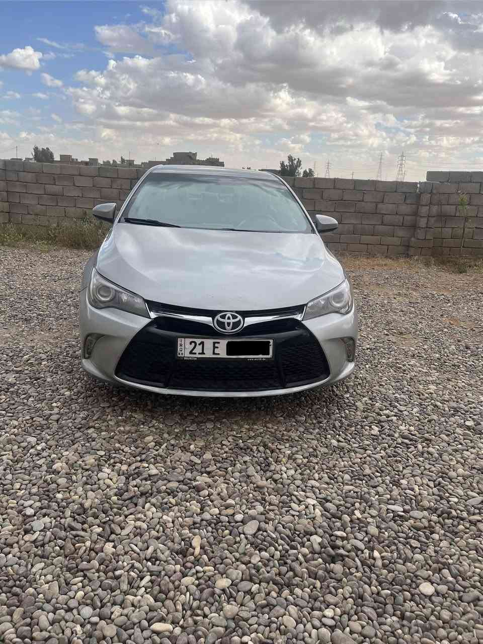 سلام عليكم كامري وارد أمريكي موديل 2016الضرر موضح بل سونار جاملغ وبونيد بدون دواخل السنوية ل2027شرط التحويل محرك ما مفتوح 
عنون السيارة صلاح الدين الشرقاط 
السعر 138وبيها مجال قليل 
الرقم ***********
