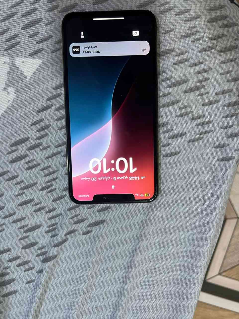 ايفونxsماكس لون ذهبي ذاكره عمالقه 512 مبدل بطاريه 100 فقط والكامره x1 ما تشتغل x2 شغاله عنواني البصره حيانيه السعر 200 وبي مجال او مراوس ب ايباد 9 او 10 مراوس فقط ايباد رقمي ***********
