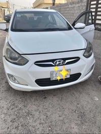 اكسنت موديل 13 خليجي  محرك 1600 رقم بغداد  كير محرك مكفول  بدون صبغ مك...
