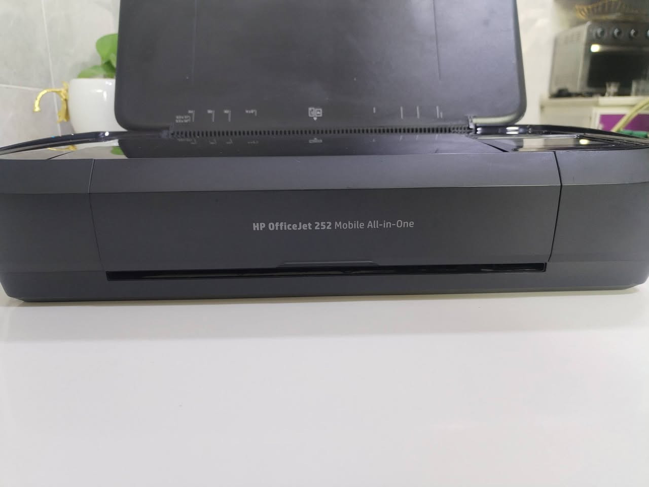 السلام عليكم
للبيع طابعة HP محمولة  (تشتغل على الشحن وبدون واير).
​النظافة: نظيفه تماماً وبحالة الوكالة (مطبوع بيها 12 ورقة فقط للتجربة).
​المواصفات: شاشة لمس، واي فاي (Wi-Fi)، تطبع. تنسخ. مسح ضوئي
للتواصل على الرقم ***********
