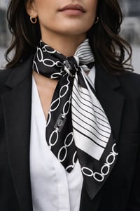 سكارف ستين أصلي • ٥٠×٥٠ • توصيل لجميع المحافظات