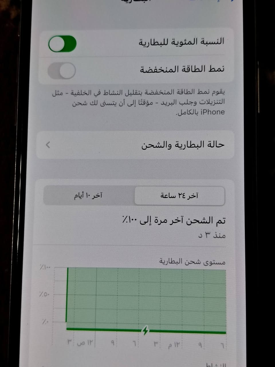 اي فون x ذاكرة256 البطارية 100 يعني مستبدلة الفيس ايدي ليس شغال الظهر بيه كسر كما هو موضح بالصور باقي الجهاز شغال كله السعر 125الف


**إذا كنت صاحب هذا الإعلان وتريد حذفه لأي سبب، رجاءا أرسل رسالة إلى الدعم الفني**