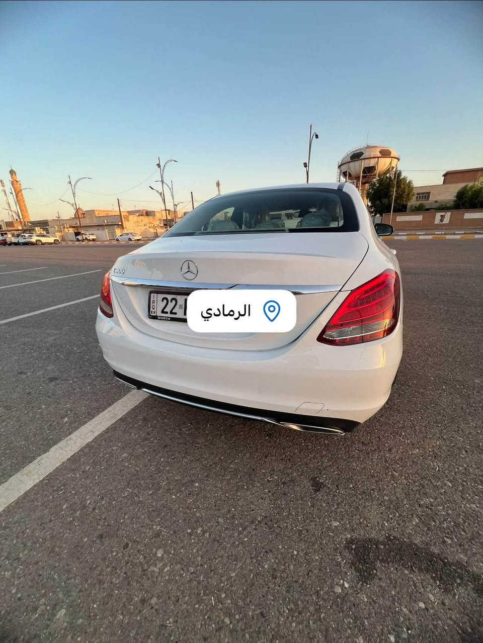 السلام عليكم
مرسيدس  للبيع موديل 2017 وارد امريكي  c300

مكفوله من صبغ وحادث وتبديل 

بدون فتحه 

كشن كهرباء 

كشن جلد ابيض 

مري كهرباء 

شاشه 

اوتو هول 

كاميرا خلفي زوم 

اشاير بالمري بصمه 

محرك 2000 تيربو الصرف قطاره 

جاهزه مابيها نقص 

رقم اربيل جديد تحويل 

يرهمً تيوتا رف فور كورلا 24 مراوس 

المكان الرمادي حي الجمهوري 

للاتصال *********** السعر 240
