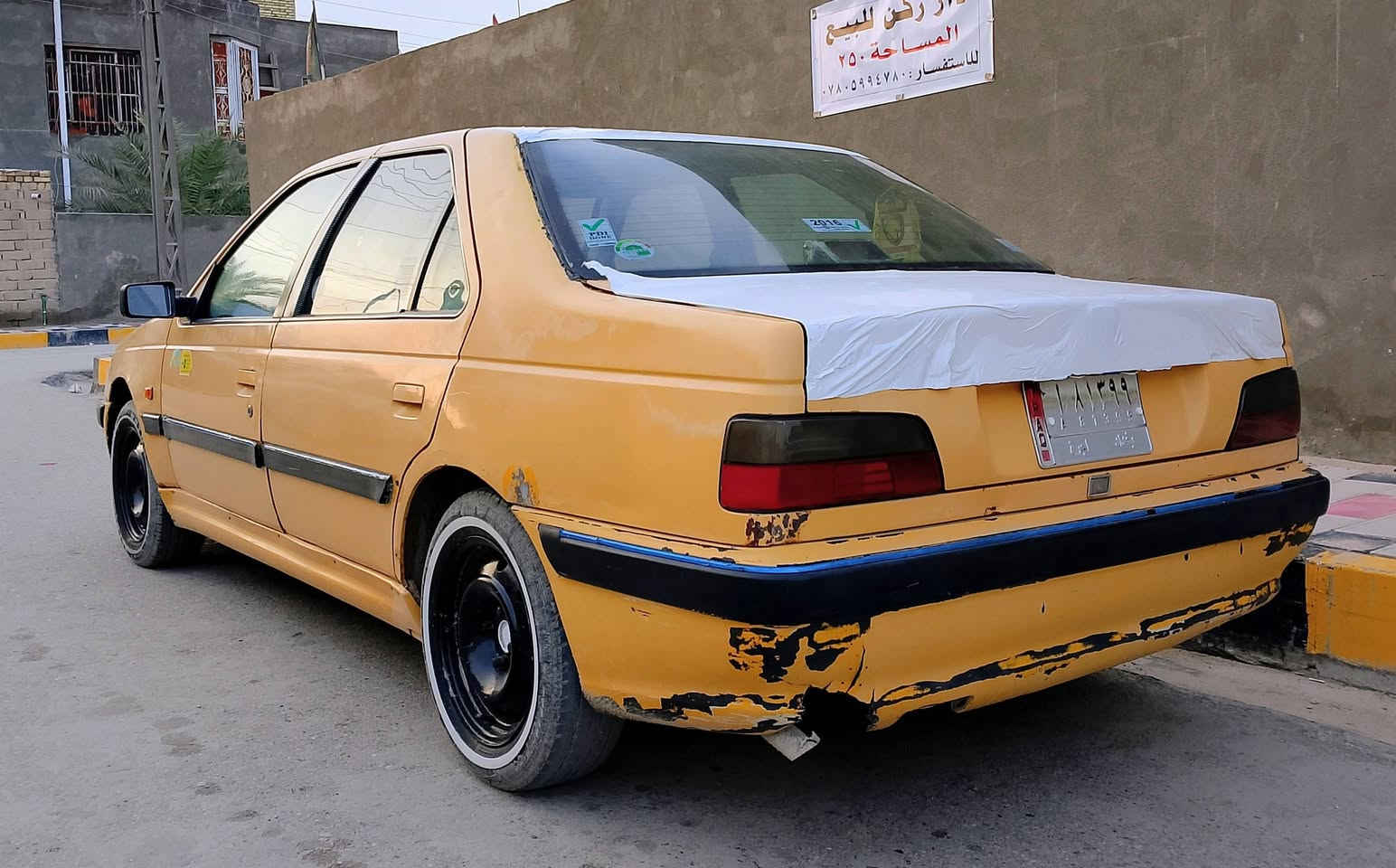 سلام عليكم بيجو بارص محوره كورلا مكينه وكير اوتوماتيك للبيع دواخل حلوه دوشمه جديده كهربائيات كلها شغاله تخم تاير نص عمر باتري جديد سياره جاهزه گبل للشارع عدي وكاله عامه بيها راعيها موجود رقم الماني مكاني ناصريه سوق الشيوخ سعر 25 وبيها مجال رقمي ***********
