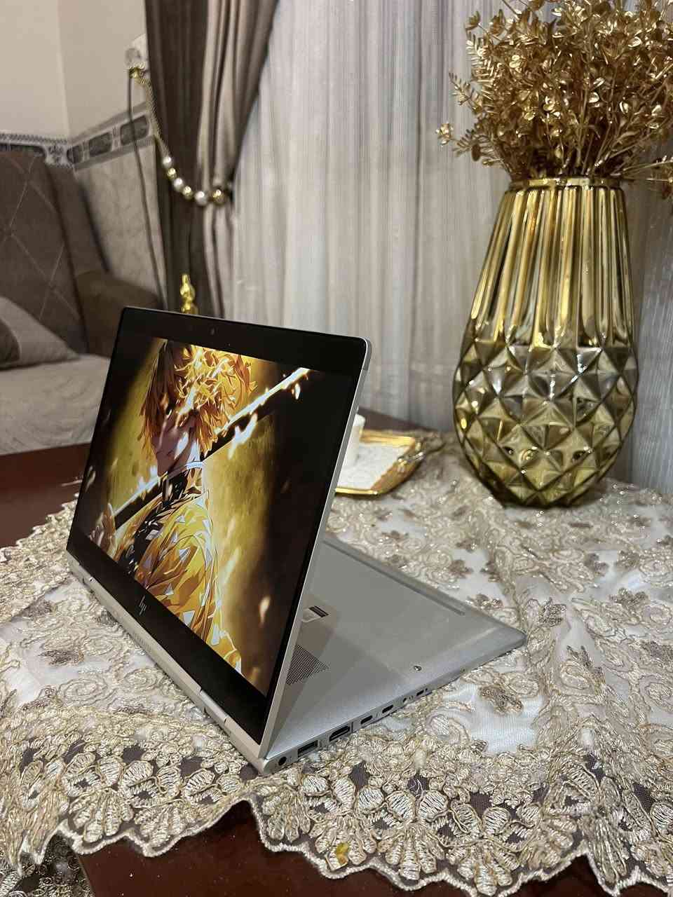 | لابتوب لمس قلاب 🔥
📌 المواصفات:
- المعالج: Core i5 جيل ثامن 💪  
- الرام: 8GB DDR4  
- التخزين: 256GB SSD سريع جداً 🚀  
- الشاشة: 13.3 إنج لمس + قلاب 360 درجة  
- دقة الشاشة: FHD (1080×1920) واضحة ونقية ✨  
- بصمة إصبع 🔐  
- التصميم: نحيف وخفيف وسهل الحمل  

🎯 المميزات:
✔ ويندوز 11  
✔ أداء سريع وبدون تعليق  
✔ بطارية ممتازه
✔ جاهز للاستخدام مباشرة  

✨ جهاز نظيف جداً ومفحوص بالكامل

💰 السعر: (325)  
📍 الموقع: (بغداد)  واليريد توصيل موجود 
: خاص أو اتصال موجود
***********
موجود واتساب هم
