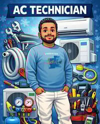 نصب وصيانة جميع انواع السبالت والمكيفات 07728684354