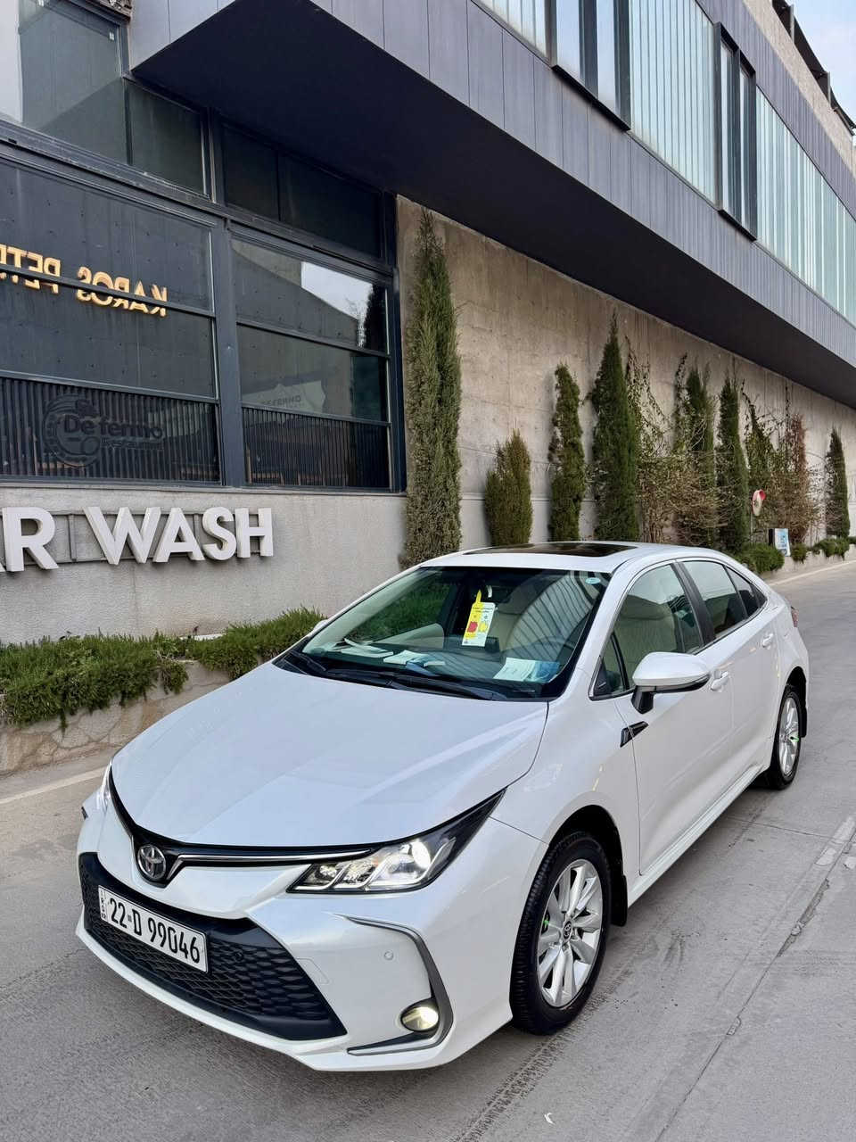 COROLLA GLI 2024
‎0770 721 38 38  واتساب
یابانی اصلی فقط بنزین بدون هایبرد تویوتا کرولا صفر شرکة ساز ضمان،مکفول کفالة عامة مابی ملاحضات حتی دعامیات مابی صبغ محرک کبیر،ماشیة 35 الف
مواسفات معروفة...
بصمة,فتحة,شاحن لاسلیکی،تحکم,ستیرن شاشە,سندوق,بصمة,کامیرا,حساسات,تبرید لمس مرکزی.تحویل غرامە حاضر مکان سلیمانیة مرکز مدینة
بدون مراوس فقط بیع
سعر : 189 $ شویة بی مجال
***********واتساب 
***********
