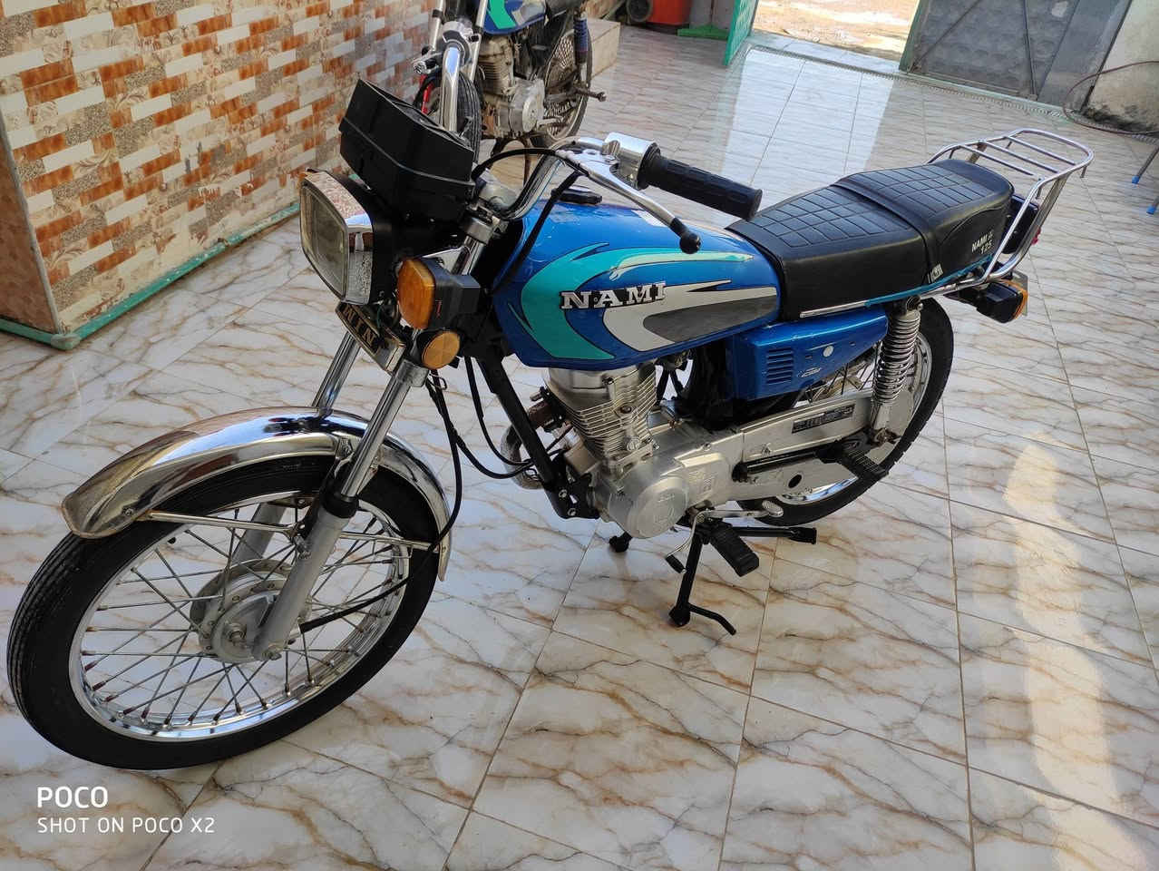 السلام عليكم للبيع نامه شبه اصلي مديل 23 وراق شرط اصولي مكينه مكفوله ما مفتوحه دراجه جاهزه كل نقص مابيهه مكاني شطره أسعر ،850 شراي يخابر خاص ماكو ***********
