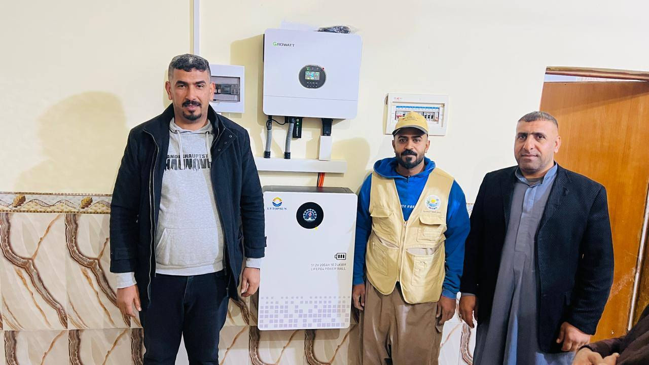 تمام بحمد الله تنصيب منظومة طاقة شمسية من كوادرنا في محافظة ديالى قضاء الخالص بقدرة ١٠ امبير شركة #قوةالشمس
مكتب البحساني بإدارة بهاء الحساني ***********
يوجد نقد
ويوجد أقساط ع ماستر كارد الرافدين
