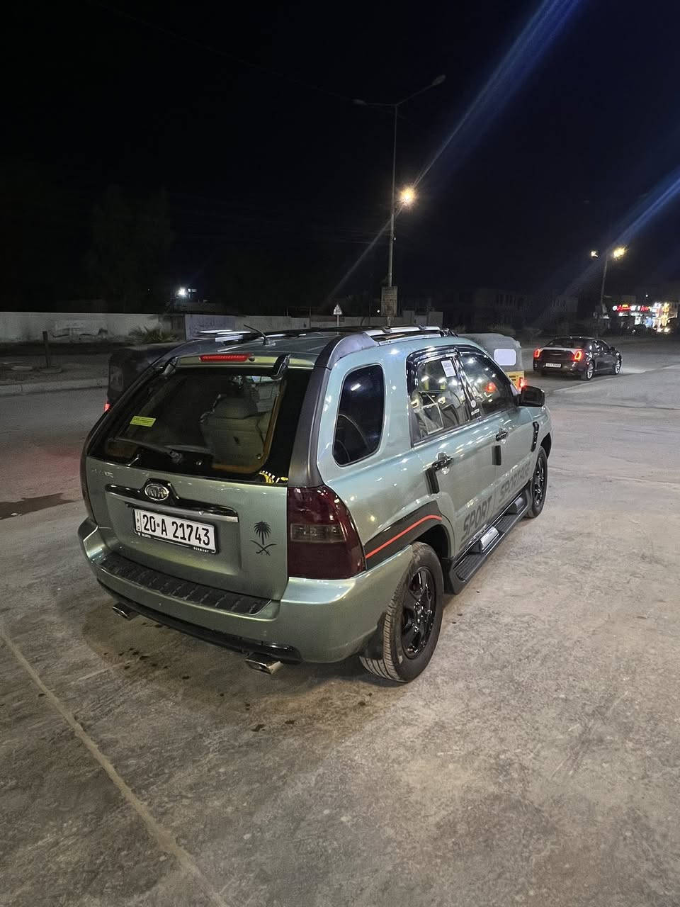 سلام عليكم
سبورتج 2008 
مكينه 2000 دوش 
مصبوغه للجماليه 
سياره جاهزه مابيهه كل نقص 
السعر 86 
***********
