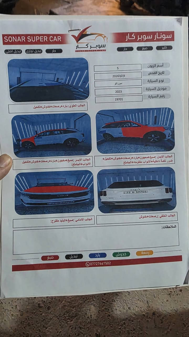سورنتو ٢٠٢٣ امريكي كولشي موضح بل صور سعر ٢٠٠  ***********
