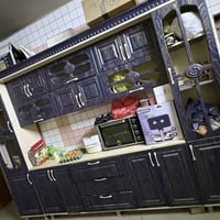 كاونتر خشب • سنك مرمر • دوره حي شرطة