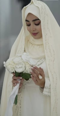 فستان عقد • تطريز جواهر • مقاس مفصّل