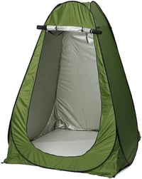 خيمة منبثقة • غرفة تبديل • مرحاض قابل للطي