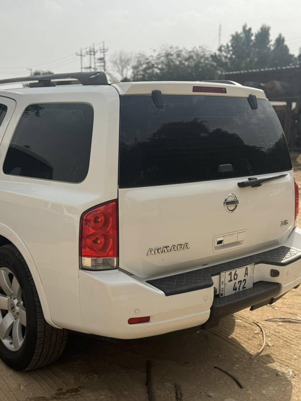 للبيع فقط
نيسان. ارمادة 

اللون ابيض 

الموديل 2009

محرك 5600  V8

منظومة غاز ايطالية 80 لتر 

منظومة زنون لايت + بلوجكترات 

سلايت روف جديد 

حدادية. جديدة  100‎%‎

تخم تاير  جديد  100‎%‎ حجم 20

ويل كب بلادي حجم 20 

تحكم ستيرن 

كامرة بلاديه 

حساسات خلفية بلادية 

غرفة السيارة مخمل لون بيجي مع تلبيسات ارمادةتفصال جلد  لون بيجي 

السياره رقم ثلاثي مميز  ب أسمي. انگليزي. الدولي 

هزة وسنوية جديدة 

مصفره من الغرامات 

عنوان الكوت  / مركز المدينة 

السعر  اتصل.  إذا شراي  

خاص ما اجاوب 

فقط اتصال 

فقط اتصال   أجاوب 

***********

محمد الغرباوي  ابو علي
