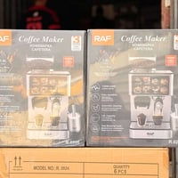 شركة RAF للاجهزة الكهربائية  محضرة قهوة اسبريسو كود 0206 عنوان يغداد ا...