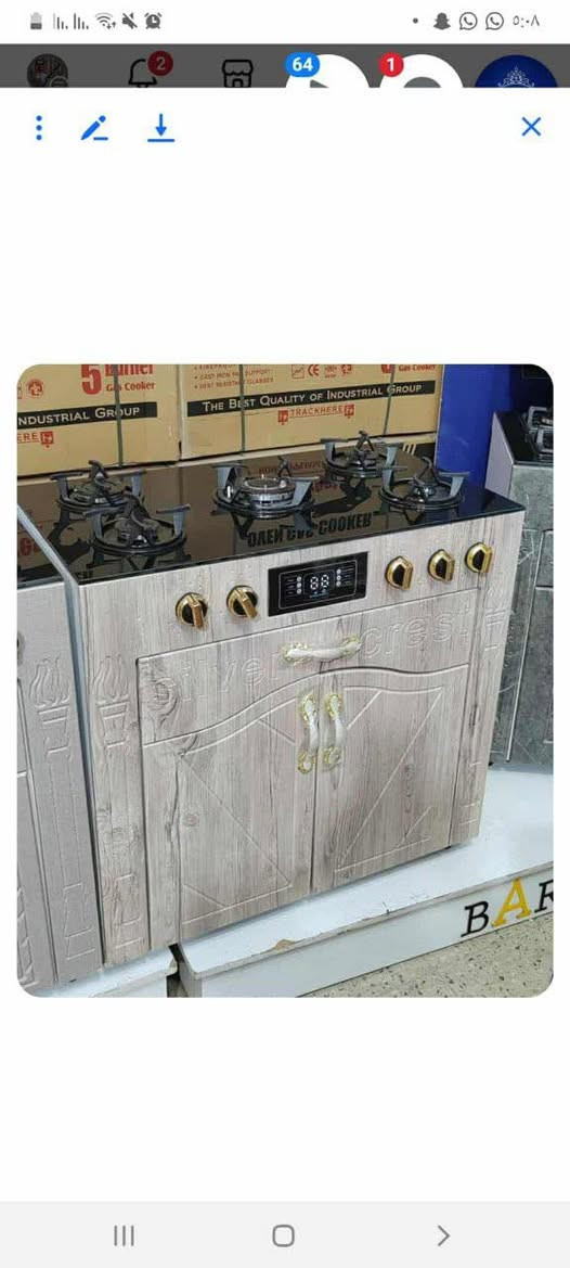 💞تريد طباخ بدون فرن مع كاونتر  كامل وجاهز ؟
(🤩أختيارك🤩 الأفضل 🤩والأنسب 🤩والأجود🤩)

{طباخ ماركة بارون كولد بلتن مع كاونتر بدون فرن  }

{5مشاعل بلازما تركي اصلي مع شاشة تحكم لمس وجداحة}
{ضمان سنة حقيقي وموقعي داخل البيت  }
بسعر 180 الف شرط الفحص قبل الاستلام وتوصيل لجميع المحافظات علينا للحجز خاص


**إذا كنت صاحب هذا الإعلان وتريد حذفه لأي سبب، رجاءا أرسل رسالة إلى الدعم الفني**