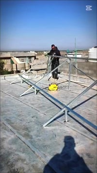 طاقة شمسية • بعقوبة ديالى • بطارية ١٠ كيلوواط