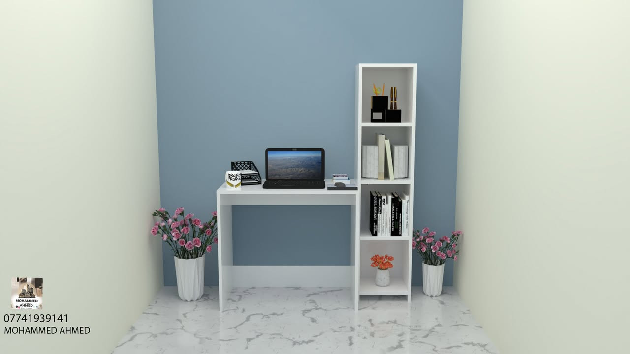 متوفر الآن للبيع ✨
ميز مكتبي عملي مع رفوف جانبية
تصميم أنيق ومناسب للدراسة أو العمل
🪵 نوع الخشب: MDF تركي
🇮🇶 تصميمنا وتنفيذنا – بأيادٍ عراقية
متوفر بلونين:
▫️ الأبيض
▫️ الصاجي
💰 السعر: 150,000 دينار
🚚 توصيل مجاني
⏳ التوصيل خلال 2 – 5 أيام
📍 كربلاء


**إذا كنت صاحب هذا الإعلان وتريد حذفه لأي سبب، رجاءا أرسل رسالة إلى الدعم الفني**