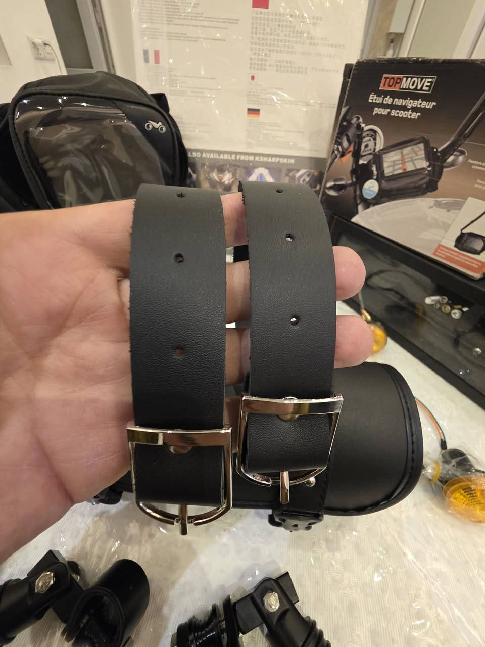 سلام علیکم
ادمین🖤💙🖤
للبیع اکسسوارات هارلی 
 التوصيل متوفر  ..رقم هاتف *********** viber .. watsappe
