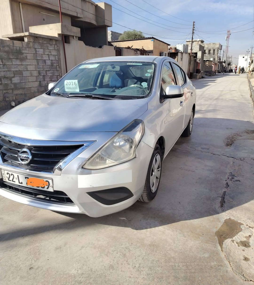 سلام عليكم نيسان سني هندي ٢٠١٦مكفوله من صبغ وتبديل بيه شخطين من صفحتين عالبواب خلفيه وقليل بارد بيه بيه شكم رصعه سعر ٩٦موقع سياره كركوك ***********
