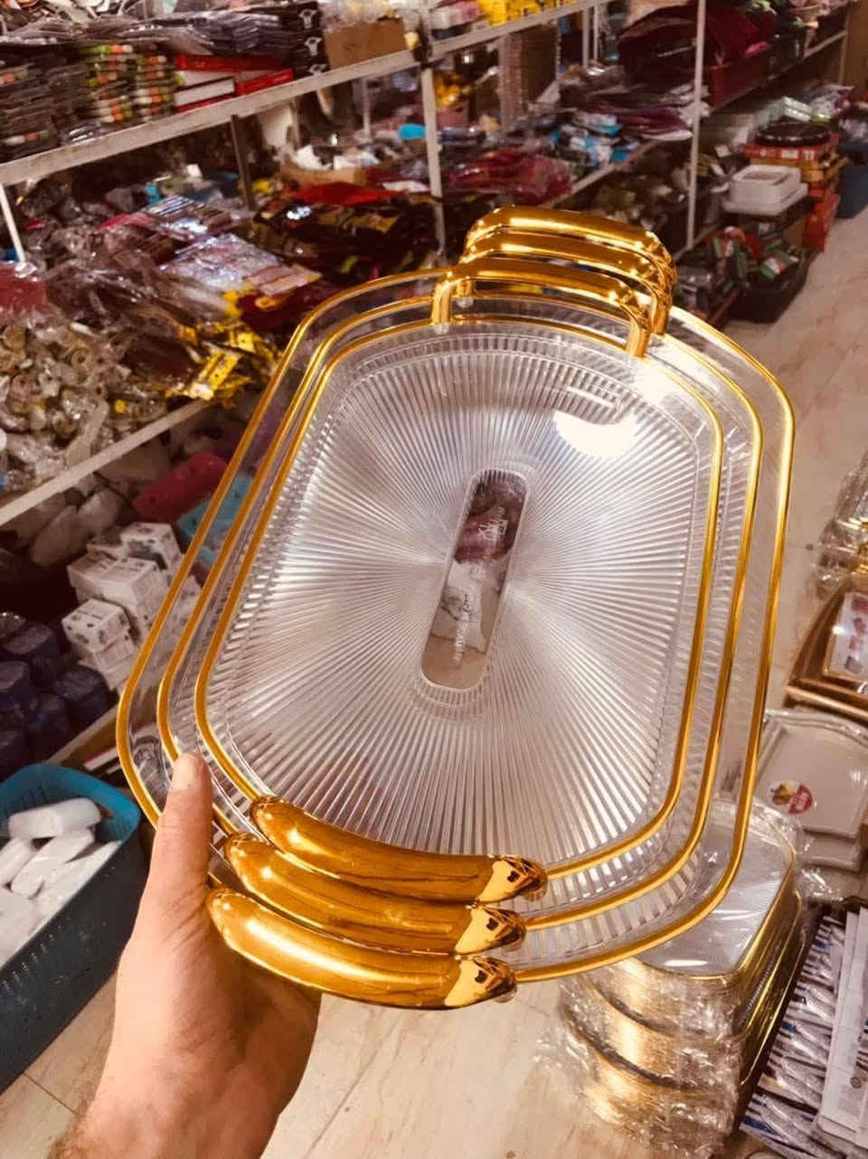 ✨ سيت صواني أكريلك ✨
متوفر عندنا بشكلين مميزين يناسبن كل الأذواق 🤍
⭕ الشكل الدائري
⬜ الشكل المستطيل
🌟 تصميم راقي ولمعة فخمة 🌟 مناسب للتقديم والضيافة 🌟 خامة أكريلك متينة وسهلة التنظيف
📍 كربلاء / طويريج / شارع المحكمة / مقابل سوق النساء / مجاور لحوم حيدر العنبر
📞 للاستفسار والطلب: ***********
💫 💫
