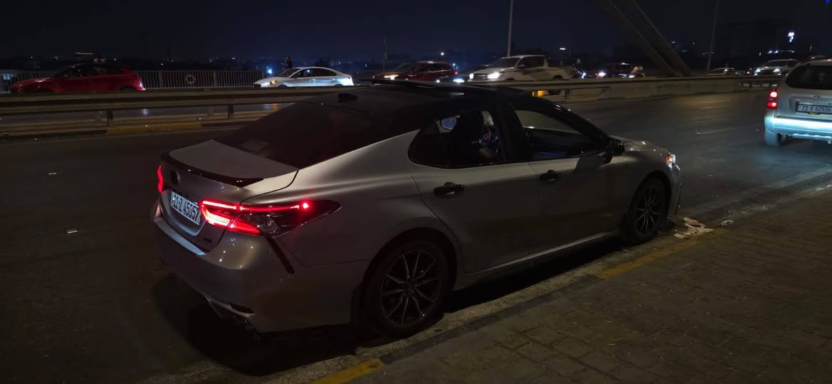 ‏    𝐓𝐎𝐘𝐎𝐓𝐀 𝐂𝐀𝐌𝐑𝐘-𝐗𝐒𝐄 Night shade
تويوتا كامري (XSE) موديل : 2023
رصاصي ملون توكلور 
عداد المسافة : 63km
حجم المحرك : 2.5L ( 4.سلندر )
الضرر :  موضح بالصور
المواصفات : 𝐗𝐒𝐄
فـول مـواصـفـات 
ابواب  بصمة
داخل اسود
بصمة تشغيل)
شاشة  كبير
كاميرا خلفية 
هاند بريك بصمة
اوتو هولد (𝐀𝐔𝐓𝐎 𝐇𝐎𝐋𝐃)
رادار امامي (تحديد مسار)
‏‎رادار جانبي (نقاط عمياء)
مانع انزلاق+𝐀𝐁𝐒
3انظمة  (𝐄𝐂𝐎) (𝐍𝐎𝐑𝐌𝐀𝐋)(𝐒𝐏𝐎𝐑𝐓)
تحكيم استيرن + شفتات استيرن
كشنات جلد اسود ، كشنات كهربائي
كشنات الامامي هيتر 
لايتات (𝐋𝐄𝐃) عدسة زينون بيلادي
اناره داخليه led 
ترحيب بلادي بالدواسات 
شاحن وايرلس
مثبت سرعه تفاعلي قيادة ذاتية
تحديد مسار 
مكاني كوت 
بيها سونار 
***********
راسلني واتساب وتدلل ادزلك السعر والسونار
