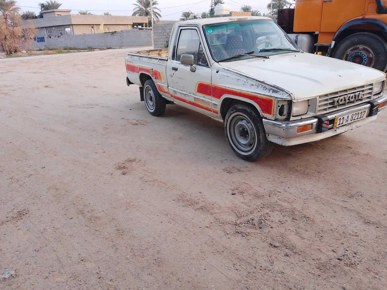 السلام عليكم بيكم ٨٨ محرك كروسيده ٤ كير مكفوله  بنيد مصبوغ  وبيه تصليح بل شاصي الايمن خياس ومصلح باقي سياره مكفوله مكان سياره بغداد ابو غريب سعر ٤٥ وبيها مجال
***********
***********
