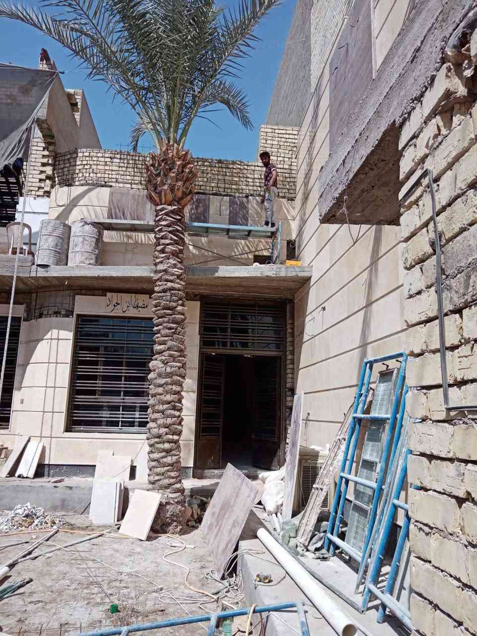 جزء من أعمالنا سيراميك جدران +مرمر ارضيات+مرمر جدران+درج مرمر + كاشي+ بورسلين+
ان شاء الله تنال اعجابكم 
للاستفسار *********** 
داخل بغداد
