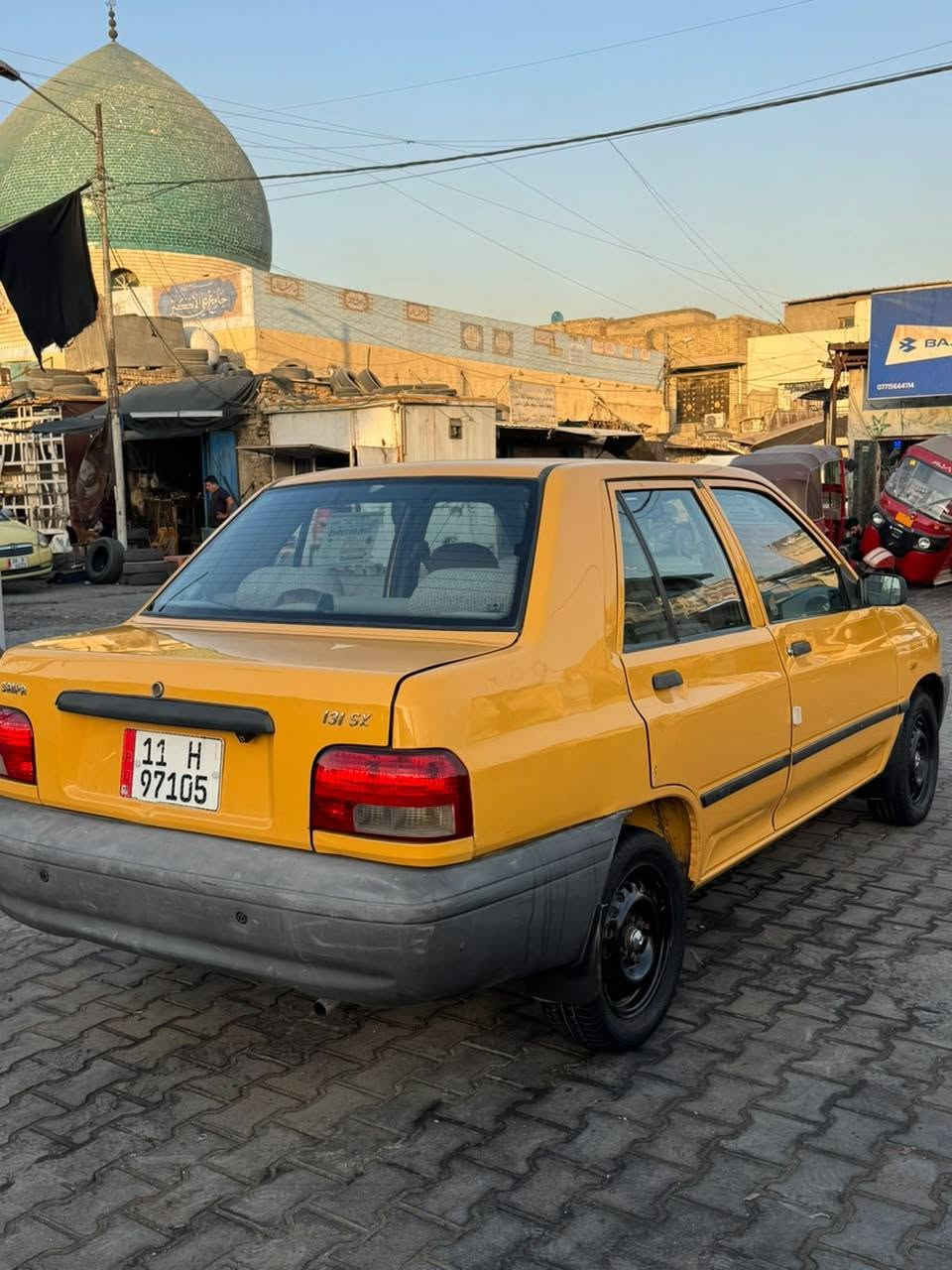 السلام عليكم سايبا موديل 2018 للبيع (رقم بغداد الدولي ) تحويل ثاني يوم مصفرة من كلشي
السيارة جديدة بمعنئ الكلمة مابيها نقص حدادية مكينة كير تبريد خير من الله سيارة مال جناي 
مكان السيارة بغداد مدينة الصدر
السعر 44 وبيها مجال
للأستفسار ***********
