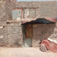 بيت تعبان يعتبر ارض سبع قصور الكراج شارع حزب الدعوة القطعة مربعة للاتص...
