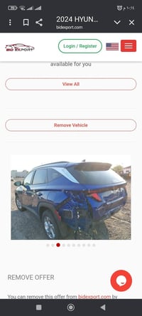 توسان موديل 24وارد امريكي حادث خفيف دعامية خلفية أو صبغ ربع الصندوق بج...