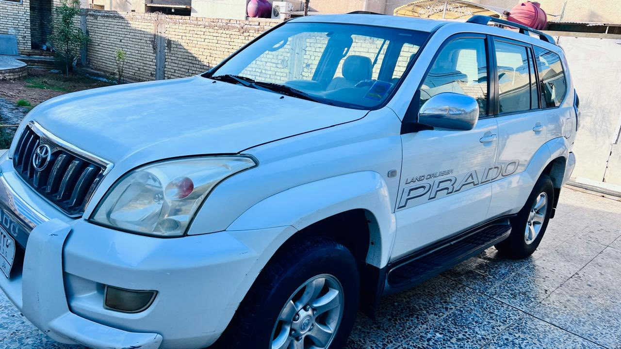 برادو كويتي مديل 2008 /VX/ سته  سلندر دبل تانكي كير أوتوماتيك فور ويل 7راكب 3 قطع تبريد شاشه كأمره سبير تعليك فتحه معروفه موصفات VX رقم بابل مميز ثلث ارقام تكرار سياره مكفوله وجهازه بيه بنيد مفتوح وبيه بارد بل جنطه يم سبير وشويه من جه السايق بل جاملغ الخلفي بارد والباقي مكفول عنوان السياره النجف الأشرف قرب جسر الامام علي اي استفسار اتصل عل رقم
 ***********.       
السعر 165 $ ورقه وبيه مجال بسيط
