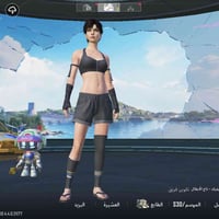 حساب ببجي • مستوى ٧٤ • شدات ١١١٠
