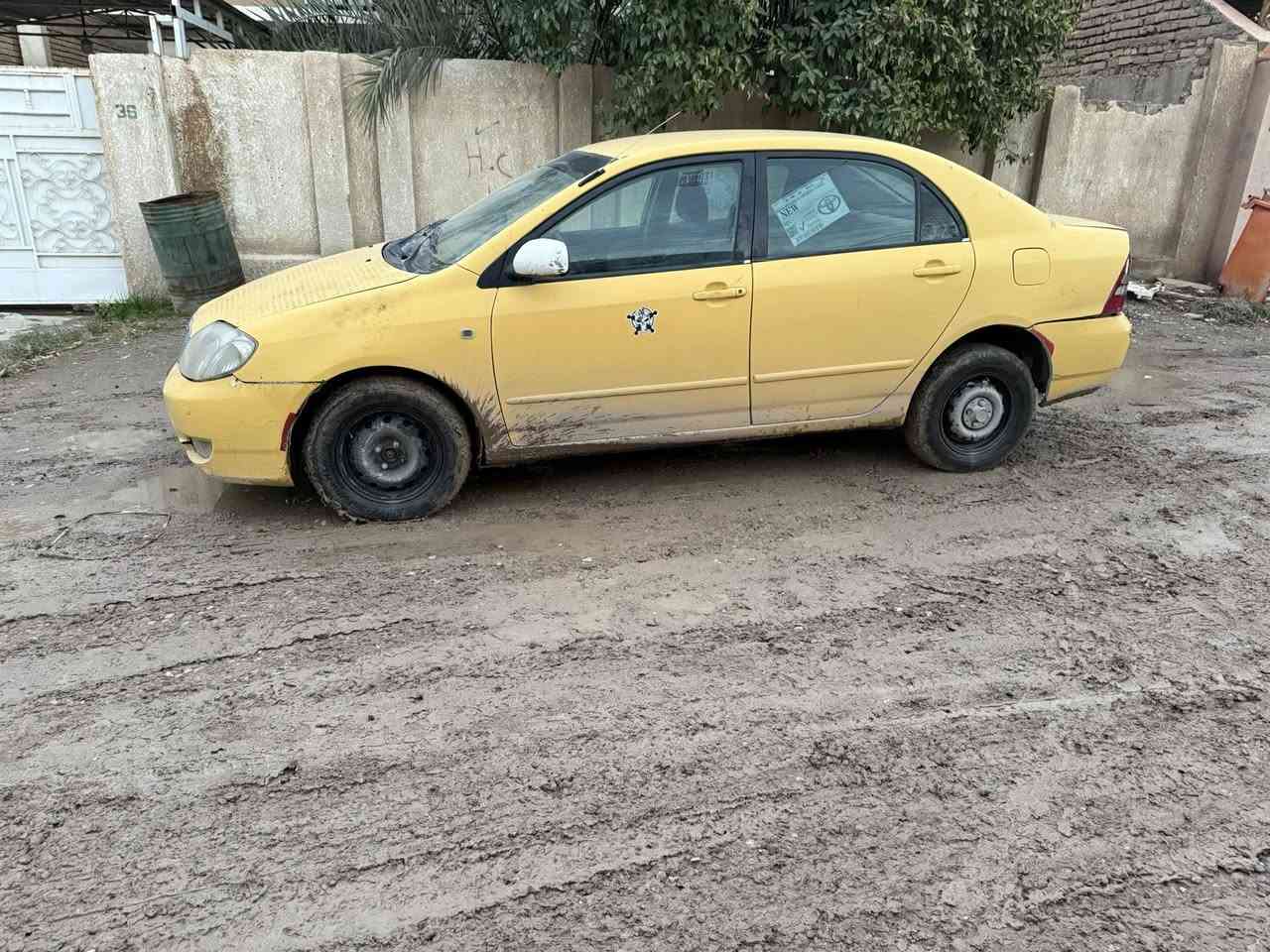 كورلا2003لبيع السياره بغداد مشروع وطني تحويل مباشر (كير ومحرك 1600جدد مكفوله من الضرر.السعر55$وبيها مجال.***********
