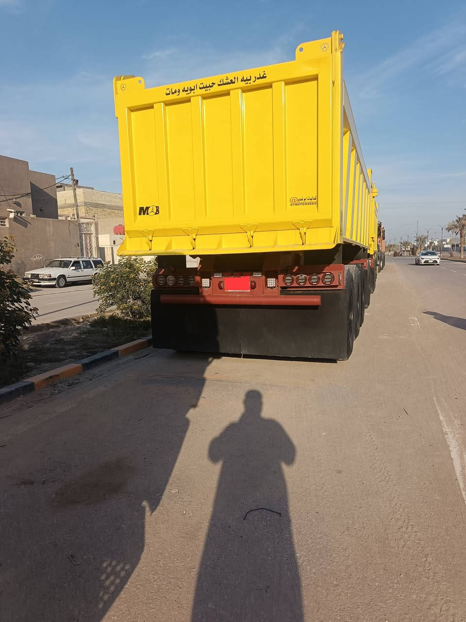 السلام عليكم قاطره ومقطوره للبيع مكينه 35 كير 155 مجموعه جي اف***********
