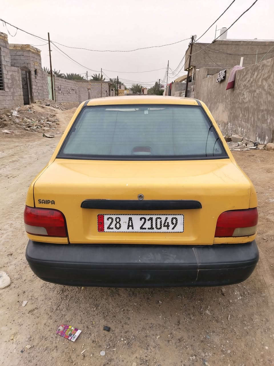 السلام عليكم سايبة موديل 2013 حدادية 50٪تبريد شغال بيهة ضربة موضحة بصورة سيارة نضيفة رقم انكليزي بأسمي مداور ثاني يوم كهربائيات شغالة كلهة السعر26 رقم الهاتف *********** مكاني نجف ابو صخير
